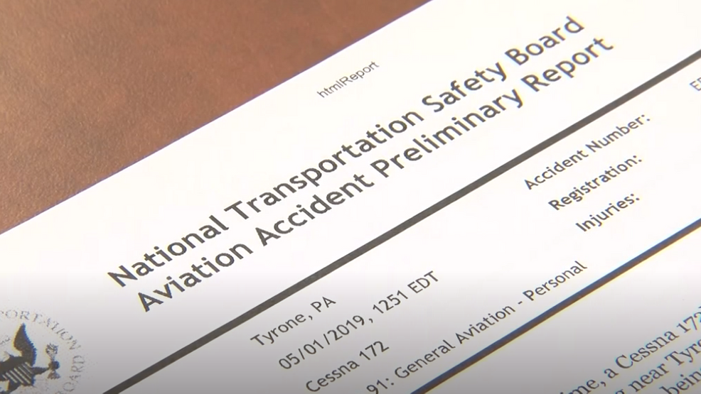 NTSB Report Reveals New Details In Deadly Plane Crash | WJAC