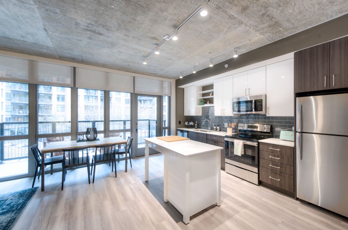 This new luxury apartment in NoMa is an industrialchic lover's dream