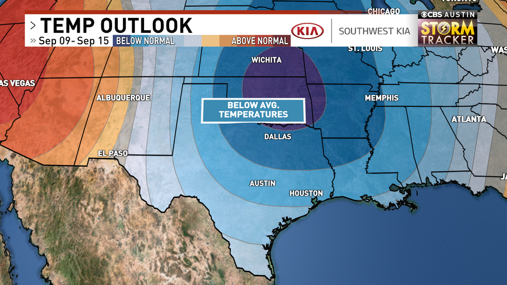 Strong cold from could be just a week away from Central Texas KEYE