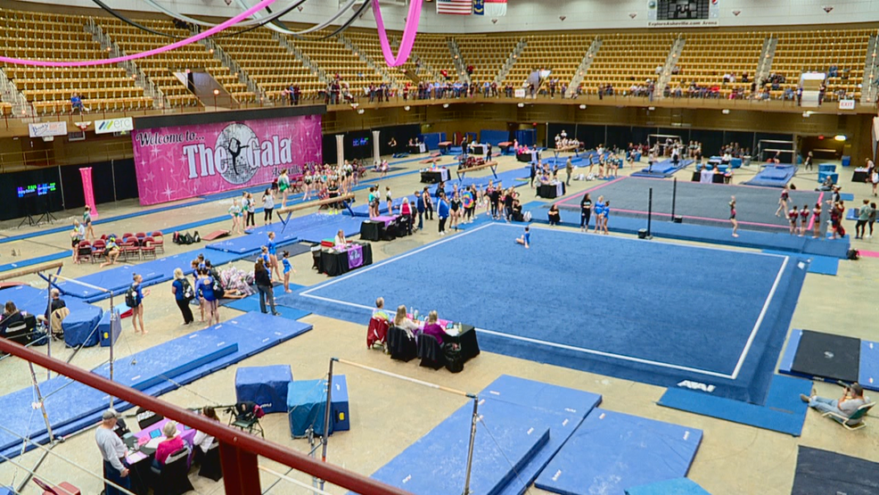 Harrah's Cherokee Center-Asheville hosts over 1600 competitors in gymnastics event - WLOS