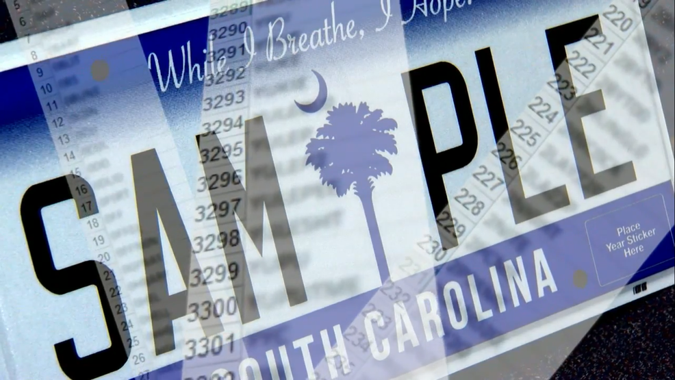 Traceable Temporary License Plates Required In South Carolina As Of