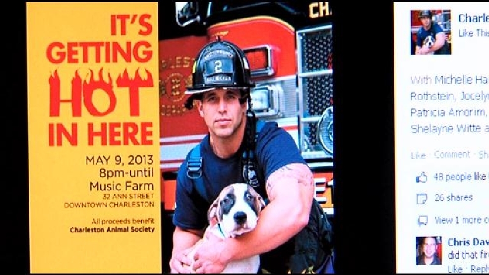 Charleston firefighter calendar is on fire WCIV