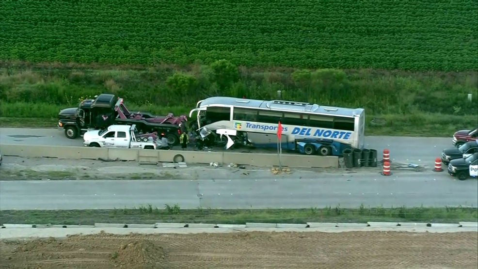 Charter bus crash near Houston sends three to hospital KEYE