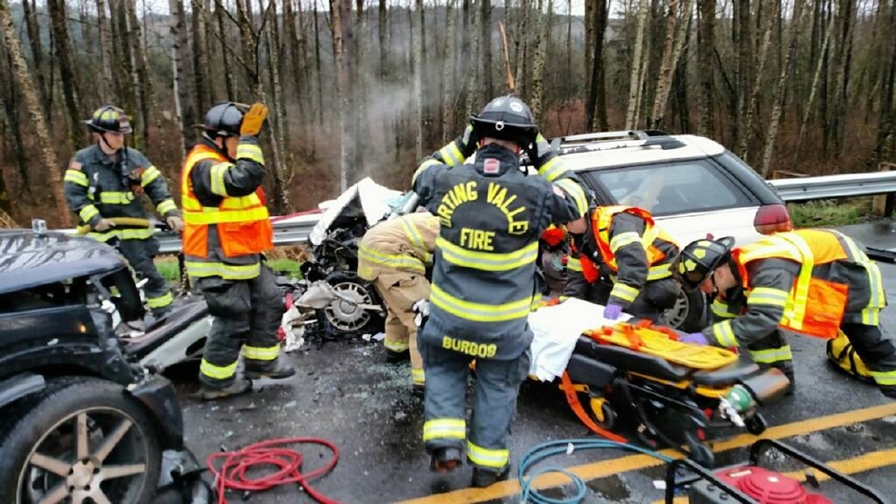 Lifethreatening injuries in headon crash near Orting KOMO