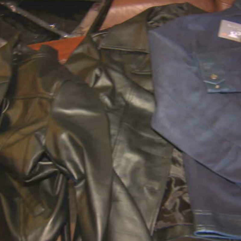 a collezioni leather jacket fake