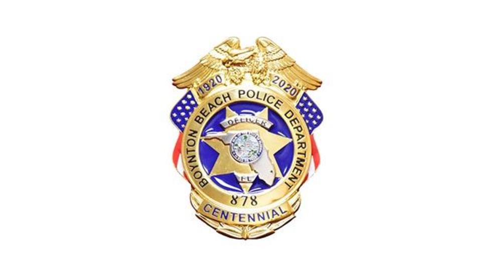 Boynton Beach Police wear special badge to celebrate 100 years of