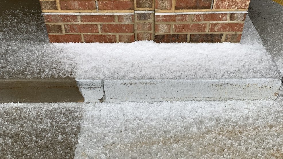Hail, 'ice pellets' reported in central Maryland WBFF