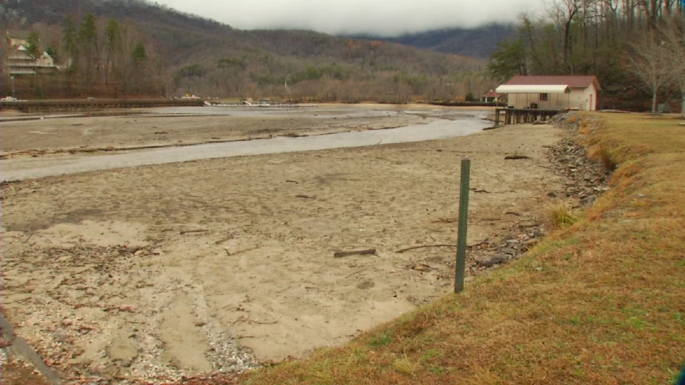 Why is Lake Lure looking lower than usual? WLOS