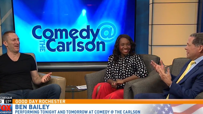 Ben Bailey from 'Cash Cab' performing in Rochester