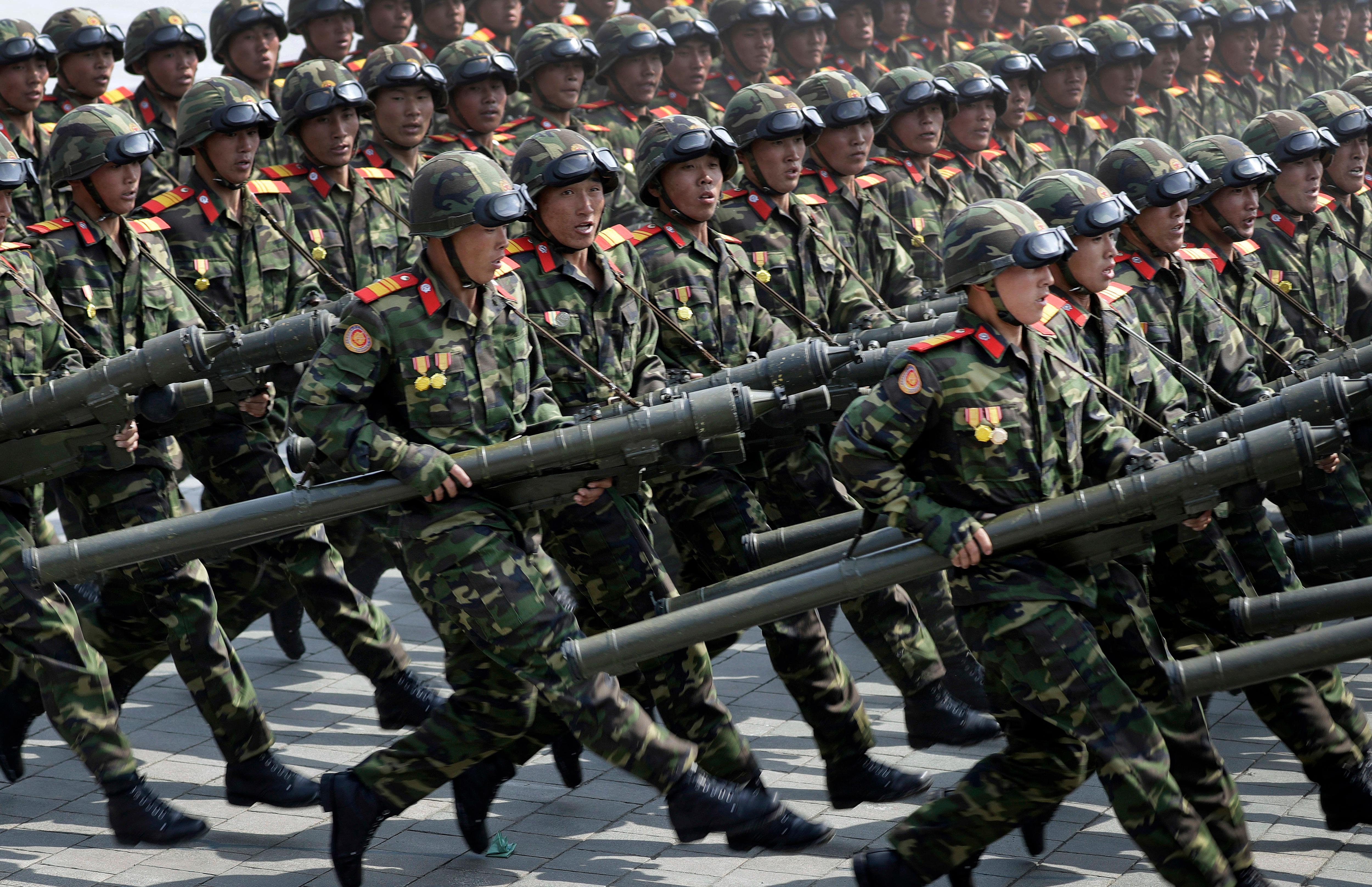 North Korea Flexing Military Muscle As Us Works To