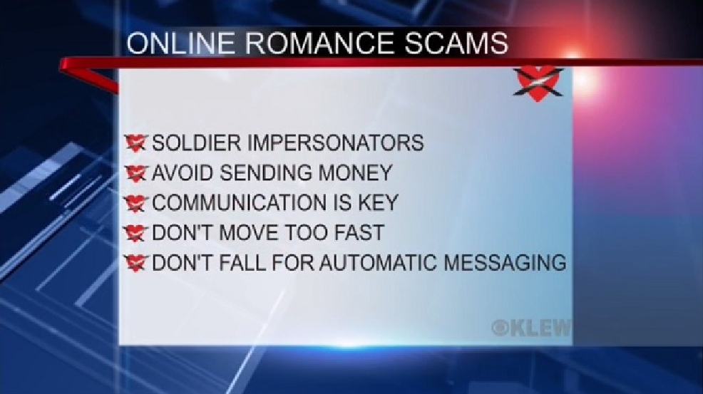 online dating long distance scams
