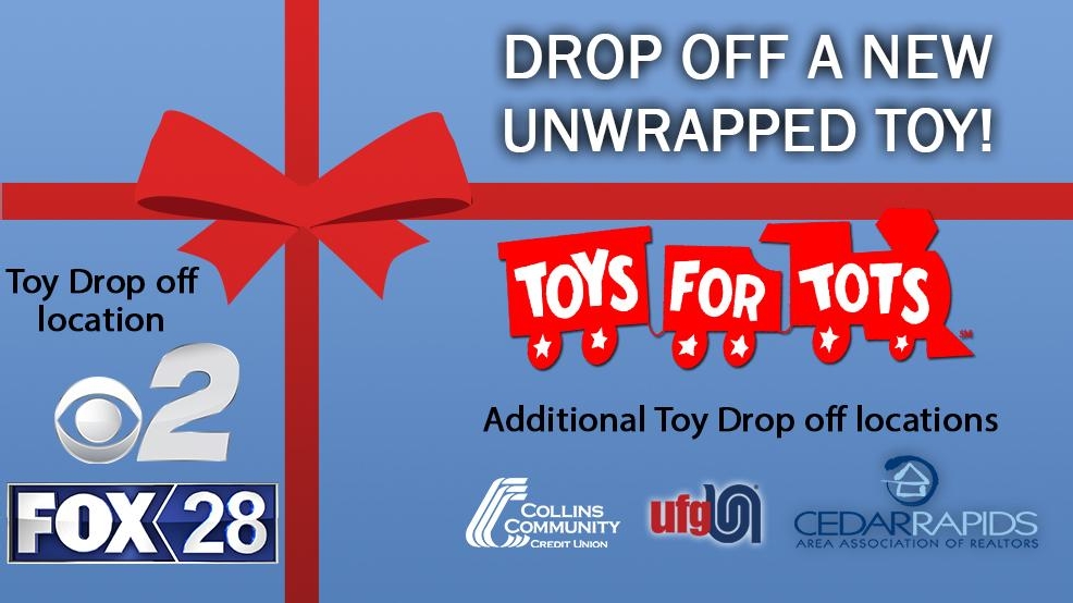 Toys for TotsDrop off locations KGAN