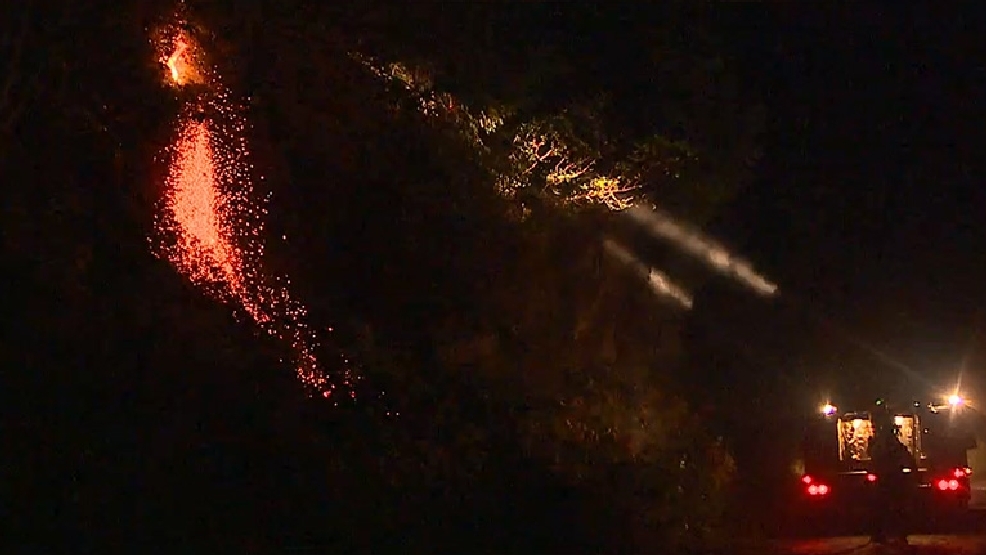 Crews battling fastmoving brush fire in Mason County KOMO