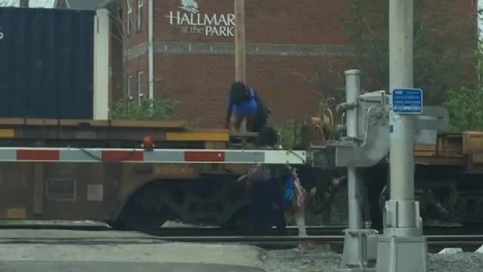 ON CAMERA Students Seen Jumping Over Train WZTV
