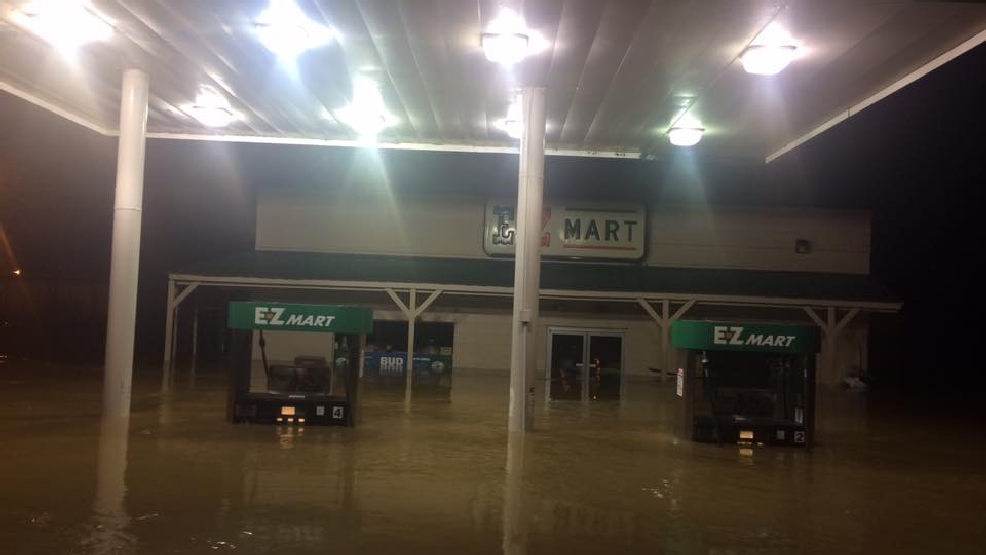 WATCH Flooding in Kinta, Oklahoma KTUL