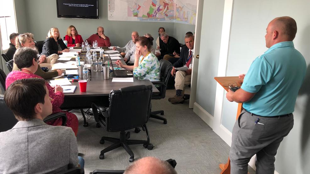 Myrtle Beach leaders consider splitting CBD, vape issues