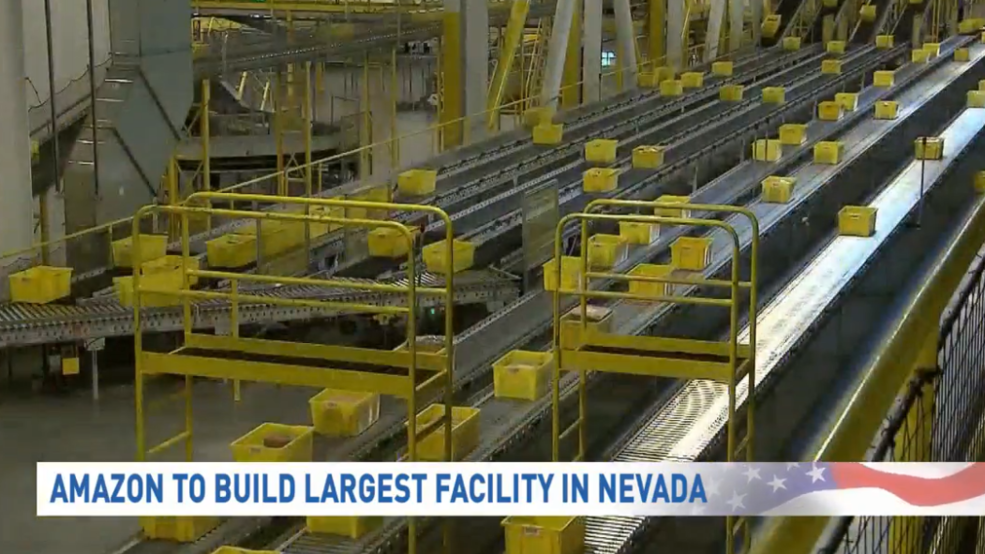 Amazon to build largest facility in Nevada KSNV