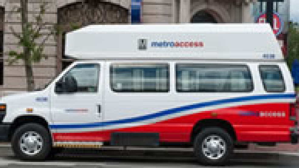 MetroAccess to stop services because of possible winter storm WJLA