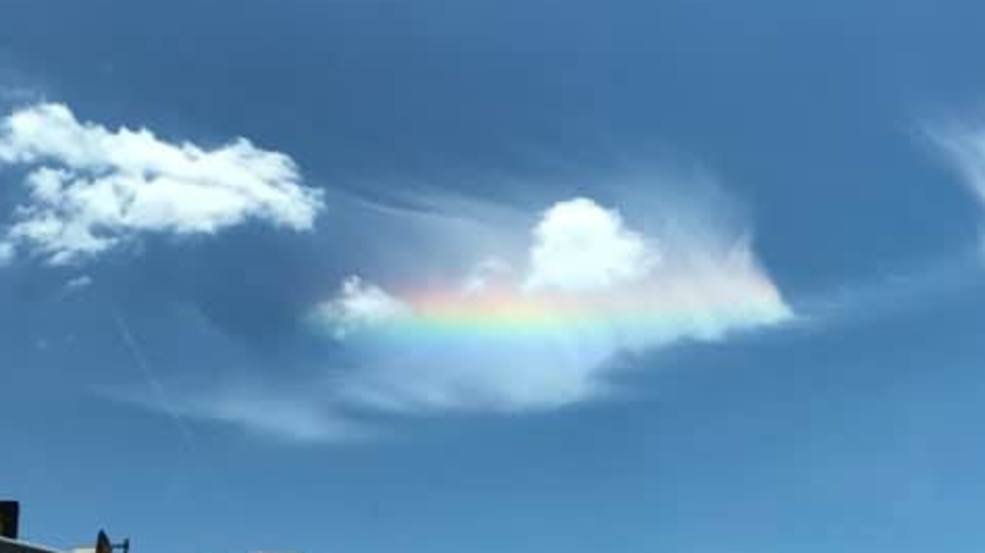 Did you see rainbows in the clouds today? Here's why you did | WJLA