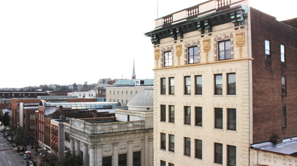 Historic downtown Lynchburg building being renovated into lofts WSET