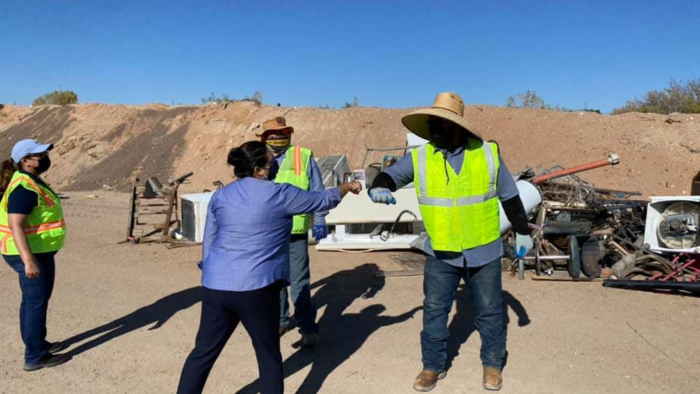 County trash dropoff event in far east El Paso county KDBC