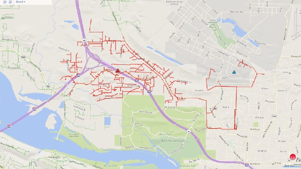Entergy working to restore power in North Little Rock KATV